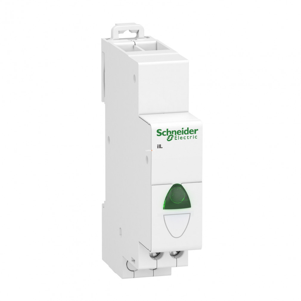 Lampa de semnalizare Schneider ACTI9 iIL, individuală, verde, 110-230 V c.a. (A9E18321)