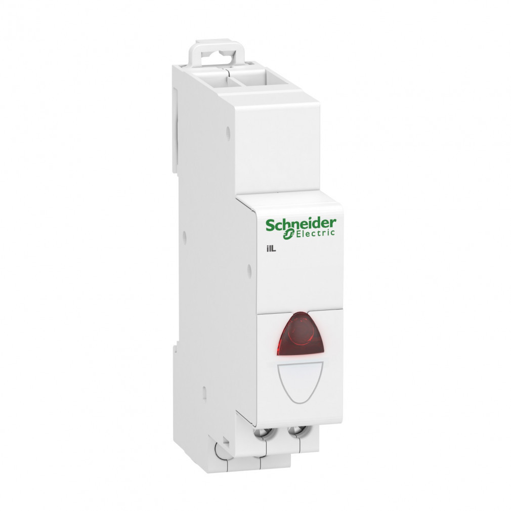 Lampa de semnalizare Schneider ACTI9 iIL, lumină intermitentă, roșie, 110-230VAC A9E18326