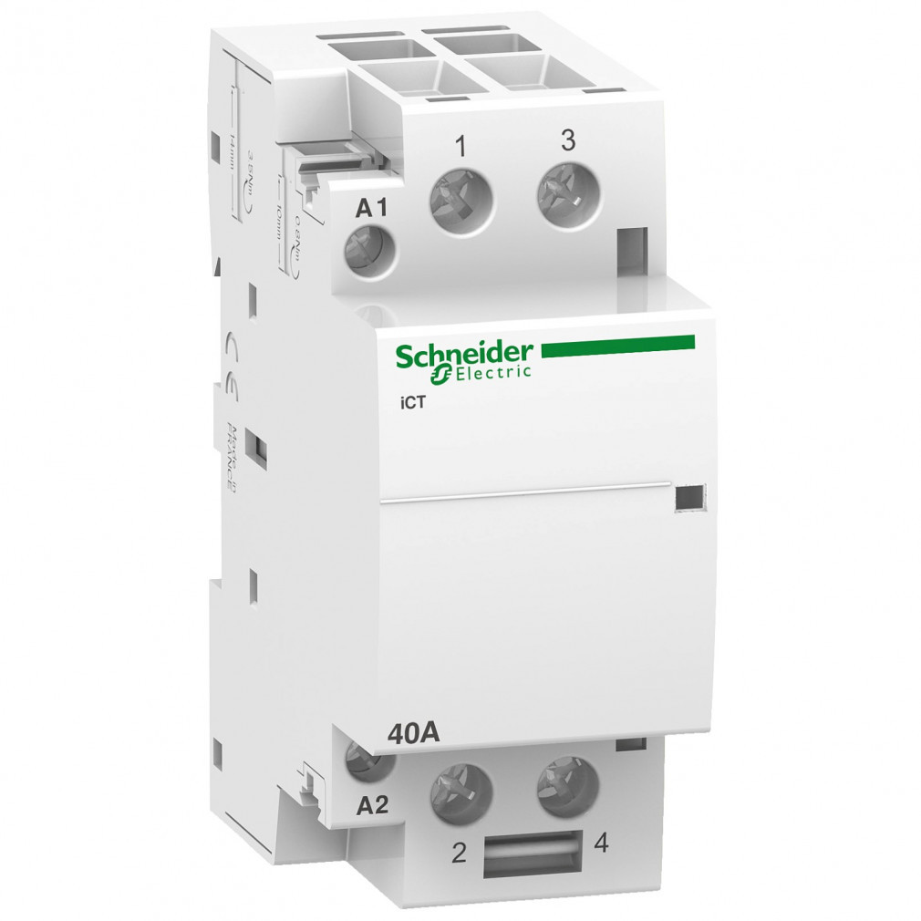 Contactor Schneider ACTI9 iCT40A, 50 Hz, 2NO, 220-240 VCA A9C20842