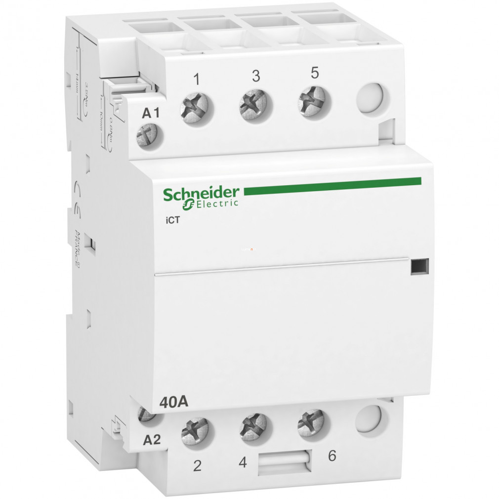 Contactor Schneider ACTI9 iCT40A, 50Hz, 3NO, 220-240VAC (A9C20843)