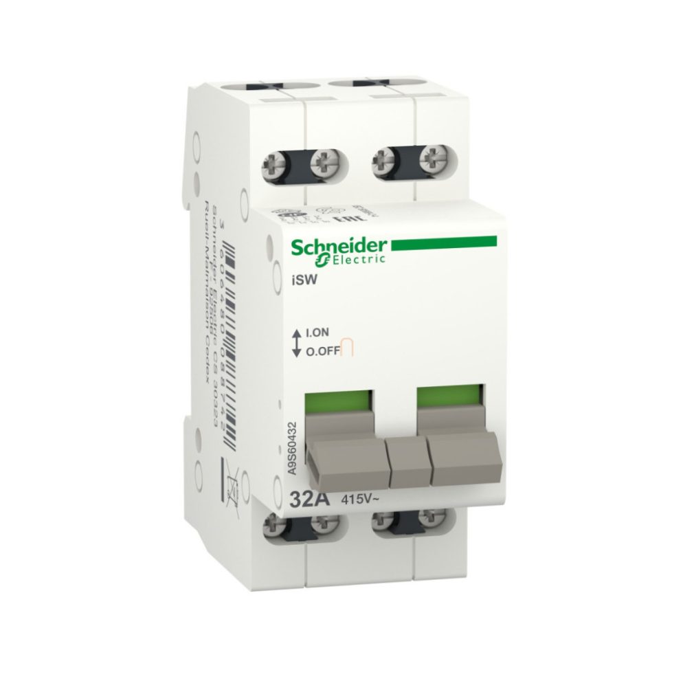 ACTI9 iSW comutator, 4P, 32A, 415V A9S60432 Schneider