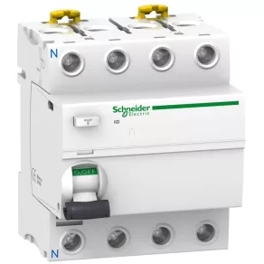   Schneider Electric Acti9 iID - A9R34491 - áram-védőkapcsoló, SI osztály, 4P, 100A, 100mA, monokonnekt