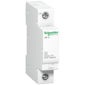   Schneider Electric Acti9 iPF K - A9L15691 - descărcător de supratensiune, inserție fixă, 20 kA, 1P, 340 V
