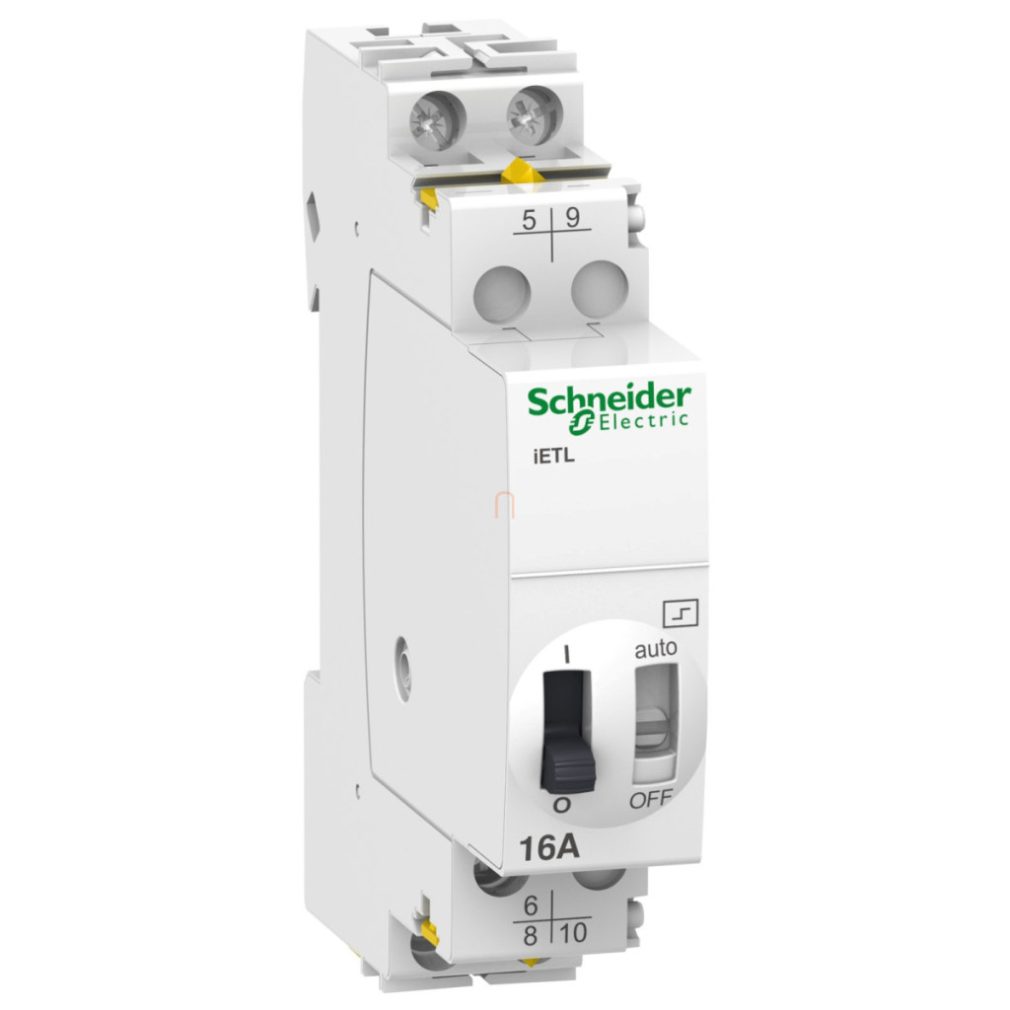 Extensie ACTI9 iETL, pentru relee de impuls iTL și iTLI, 2P, 16A, 48VAC, 24VDC A9C32216 Schneider