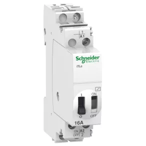   Schneider Electric Acti9 iTL A9C33111 iTLc releu de impuls, cu funcție de comandă centralizată, 1P, 16 A, 24 V c.a.