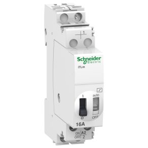   Schneider Electric Acti9 iTL A9C34811 Releu cu impuls iTLm cu funcție de control continuu, 1P, 16A, 230-240VAC