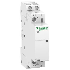   Schneider Electric Acti9 iCT16A - A9C22015 - contactor, 50 Hz, 1NO 1NC, 12 V c.a.