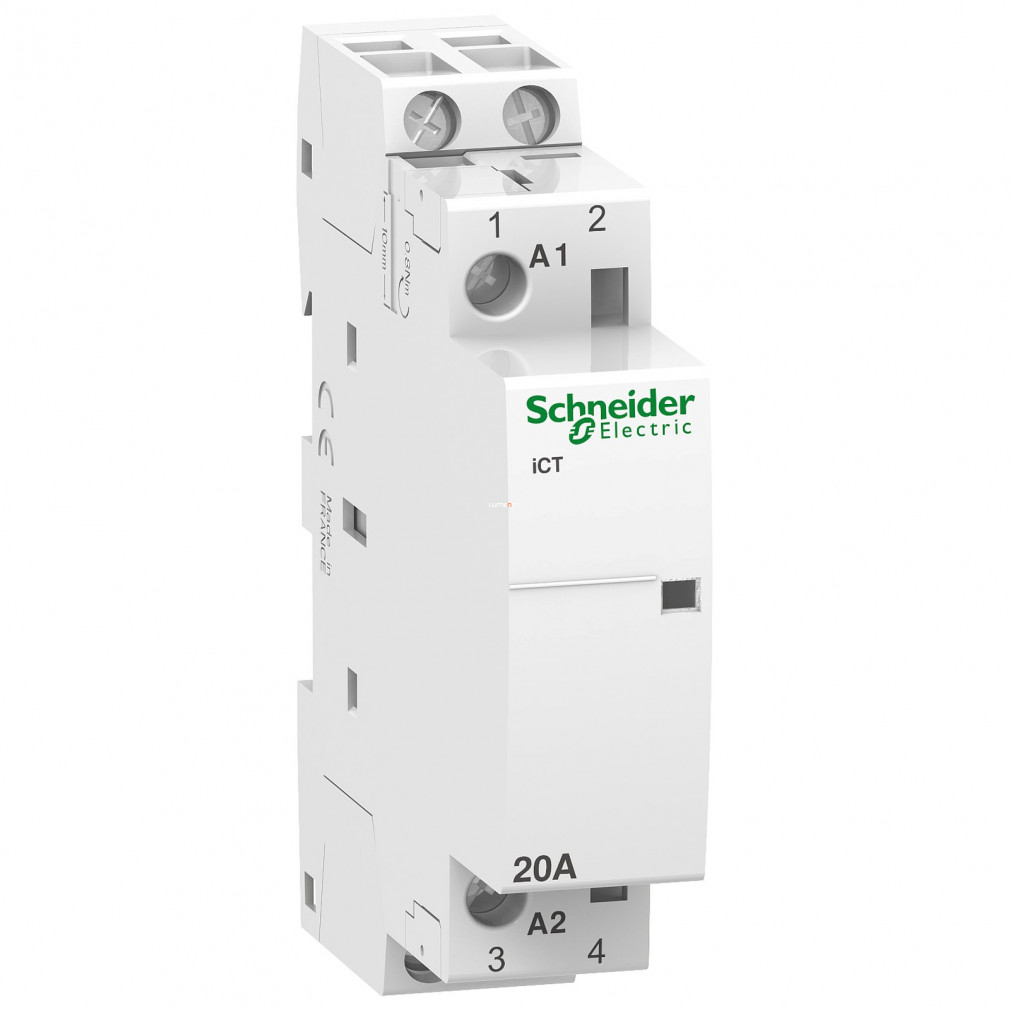 Contactor Schneider ACTI9 iCT20A, 50Hz, 2NO, 230-240VAC (A9C22722)