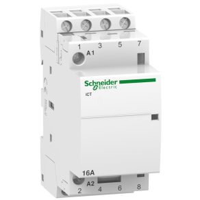  Schneider Electric Acti9 iCT16A - A9C22814 - contactor, 50 Hz, 4 NO, 220 - 240 V c.a.