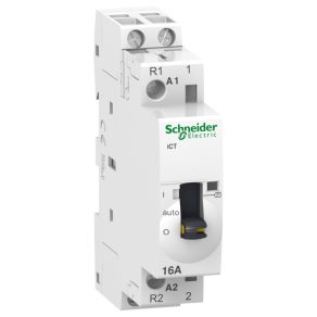   Schneider Electric Acti9 iCT16A - A9C23715 - contactor acționat manual 50 Hz, 1NO 1NC, 230 - 240 V c.a.