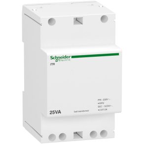   Schneider Electric Acti9 iTR - A9A15215 - Transformator sonerie 25VA 230/12..24VAC