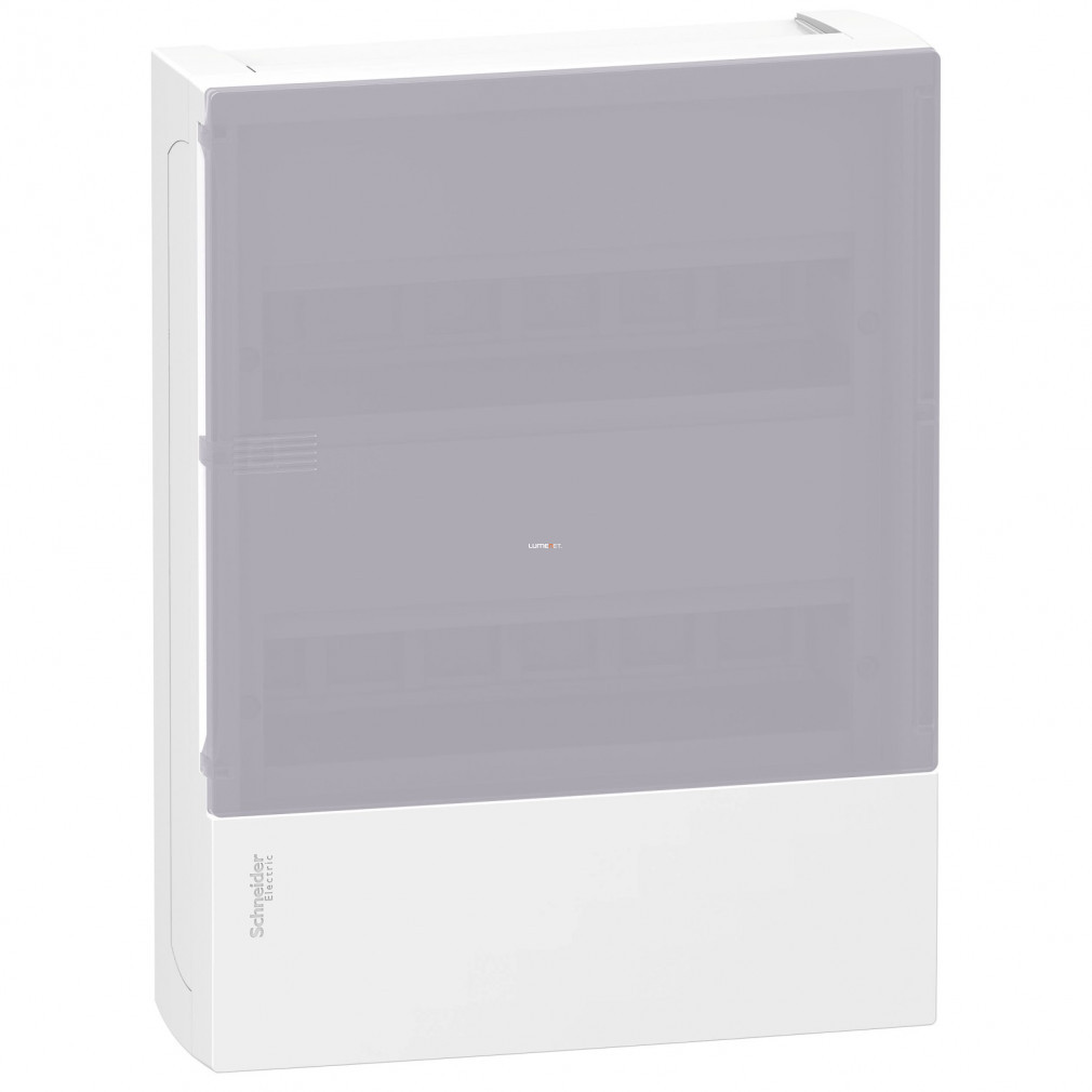 Schneider distribuitor mic pentru montare pe perete cu 2/24 uși din sticlă opacă IP40 cu șină PE/N RESI9 MP MIP12212T