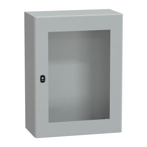   Schneider Electric PanelSet S3D - NSYS3D8630T - dulap de distribuție H800xL600xA300 cu ușă din sticlă