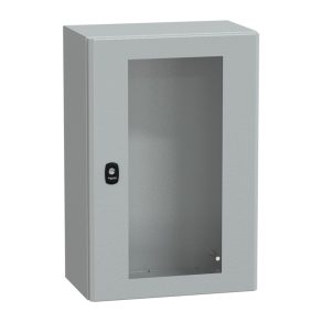   Schneider Electric PanelSet S3D - NSYS3D6425T - dulap de distribuție H600xL400xA250 cu ușă din sticlă