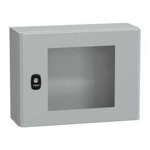   Schneider Electric PanelSet S3D - NSYS3D3415T - dulap de distribuție H300xL400xA150 cu ușă din sticlă
