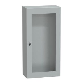   Schneider Electric PanelSet S3D - NSYS3D12630T - dulap de distribuție H1200xL600xA300 cu ușă din sticlă