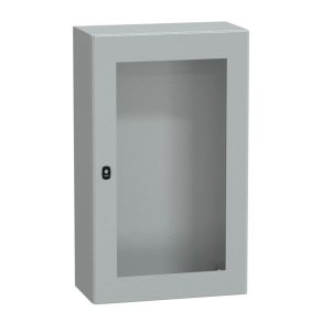   Schneider Electric PanelSet S3D - NSYS3D10630T - dulap de distribuție H1000xL600xA300 cu ușă din sticlă