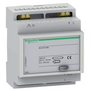   Schneider Electric STD-SCU - CCTDD20011 - Acti9 SCU10-DIN dimmer, 1-10V
