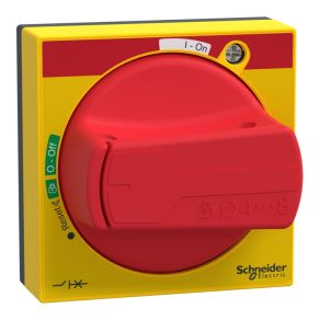   Schneider Electric TeSys - GVAPR65 - Buton rotativ roșu IP65