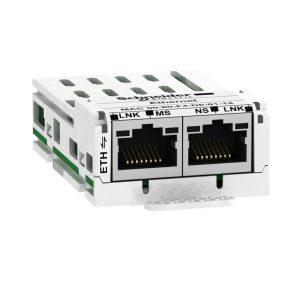   Schneider Electric Lexium 32 - VW3A3616 - accesoriu convertor de frecvență, modul de comunicație, Modbus TCP/IP - Ethernet TCP/IP, 2xRJ45, pentru unitatea ATV320