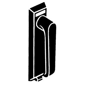   Schneider Electric Spacial CRN - NSYTSML - Mâner pentru ușă fără inserție pentru încuietoare