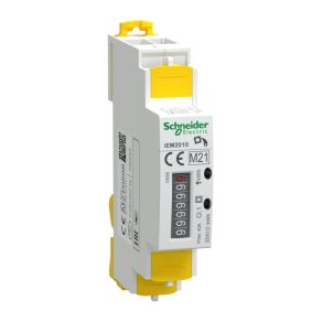   Seria Schneider Electric iEM2000 - A9MEM2010 - iEM2010 MID Contor de energie electrică monofazat cu afișaj 40A și ieșire de impulsuri