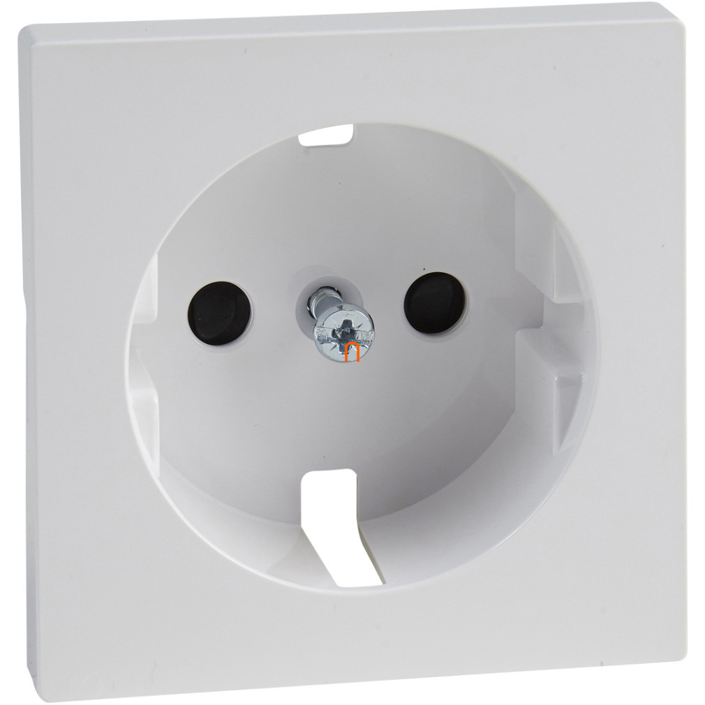 Schneider Merten capac 2P+F priză, cu capac de siguranță, activ alb