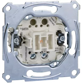   Inserție universală pentru buton Schneider Merten, cu contact de închidere unipolar, 10 A, 250 V c.a., cu prindere prin șurub MTN3050-0000