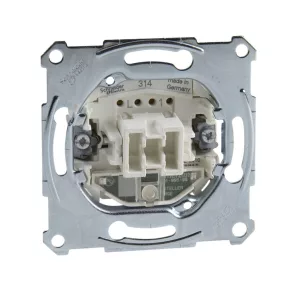   Schneider Electric Merten Aquadesign - MTN3106-0000 - Comutator cu lumină de control, cu arc, 10 A