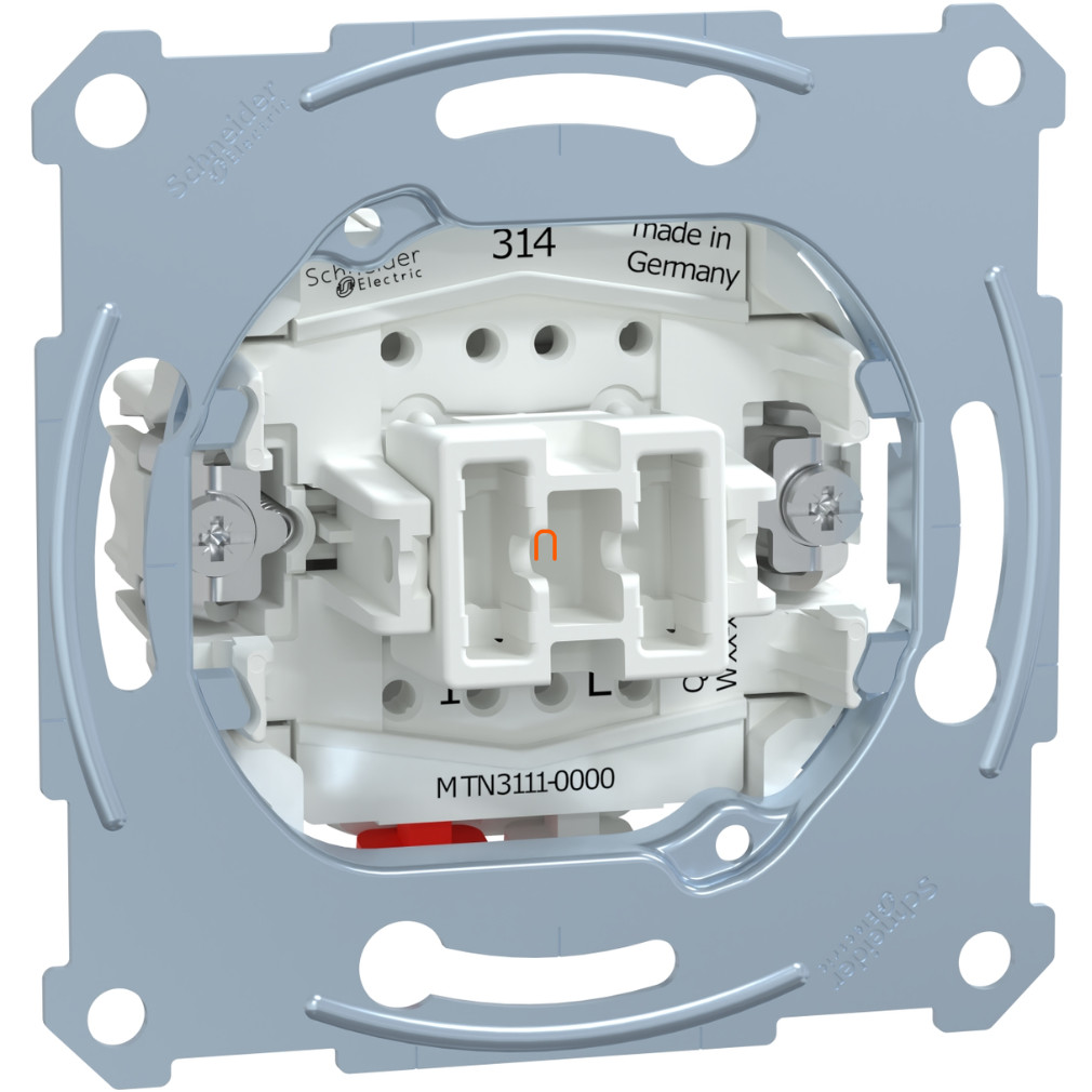 Schneider Merten comutator unipolar universal, 10AX, AC 250 V, cu arc MTN3111-0000