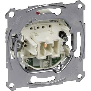   Comutator unipolar Schneider Merten, cu conexiune neutră, conexiune cu arc, 10AX MTN3114-0000