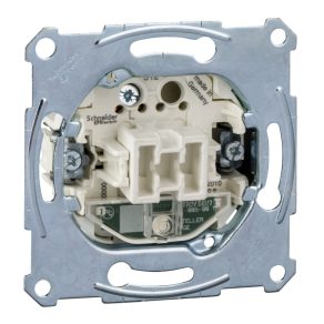   Schneider Electric Merten Aquadesign - MTN3501-0000 - Întrerupător unipolar, cu indicator luminos, cu șurub, 16AX