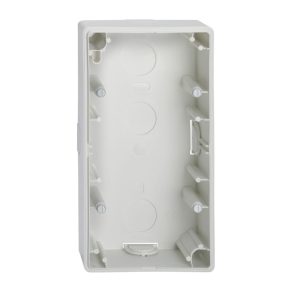   Schneider Electric Merten Antique Artec Trancent - MTN512219 - Cutie dublă încastrată, M-Smart, alb polar