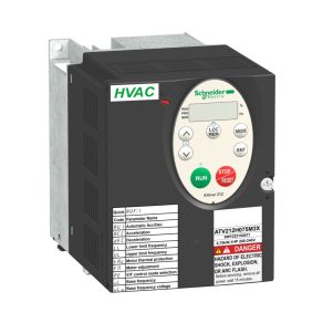   Schneider Electric Altivar ATV212 - ATV212H075N4 - convertor de frecvență pentru aplicații în clădiri, BACnet, 0,75 kW, 3f, 380…480 VAC, IP21, cu filtru EMC clasa C2