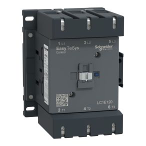   Schneider Electric Easypact TVS - LC1E120N5 - comutator magnetic 3P(3 NO) - AC-3 - <= 440 V 120A - bobină 415 V AC