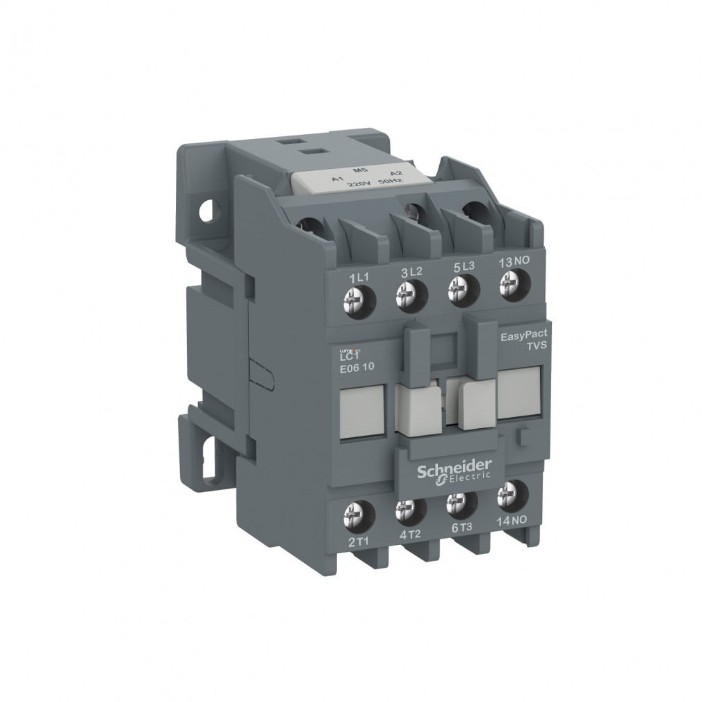 Schneider LC1-E comutator magnetic 18A/7,5kW 24V AC 1Z (400V, AC3) șurub 50Hz EasyPact (LC1E1810B5)