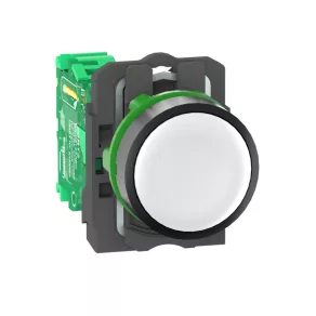   Schneider Electric Harmony XB5R - ZB5RTA1 - buton complet wireless din plastic, Ø22, fără receptor, alb