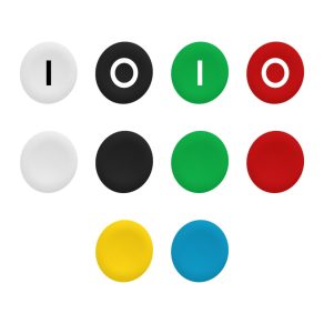   Schneider Electric Harmony XB4 - ZBA79 - Capac pentru buton Ø22, 10 culori diferite