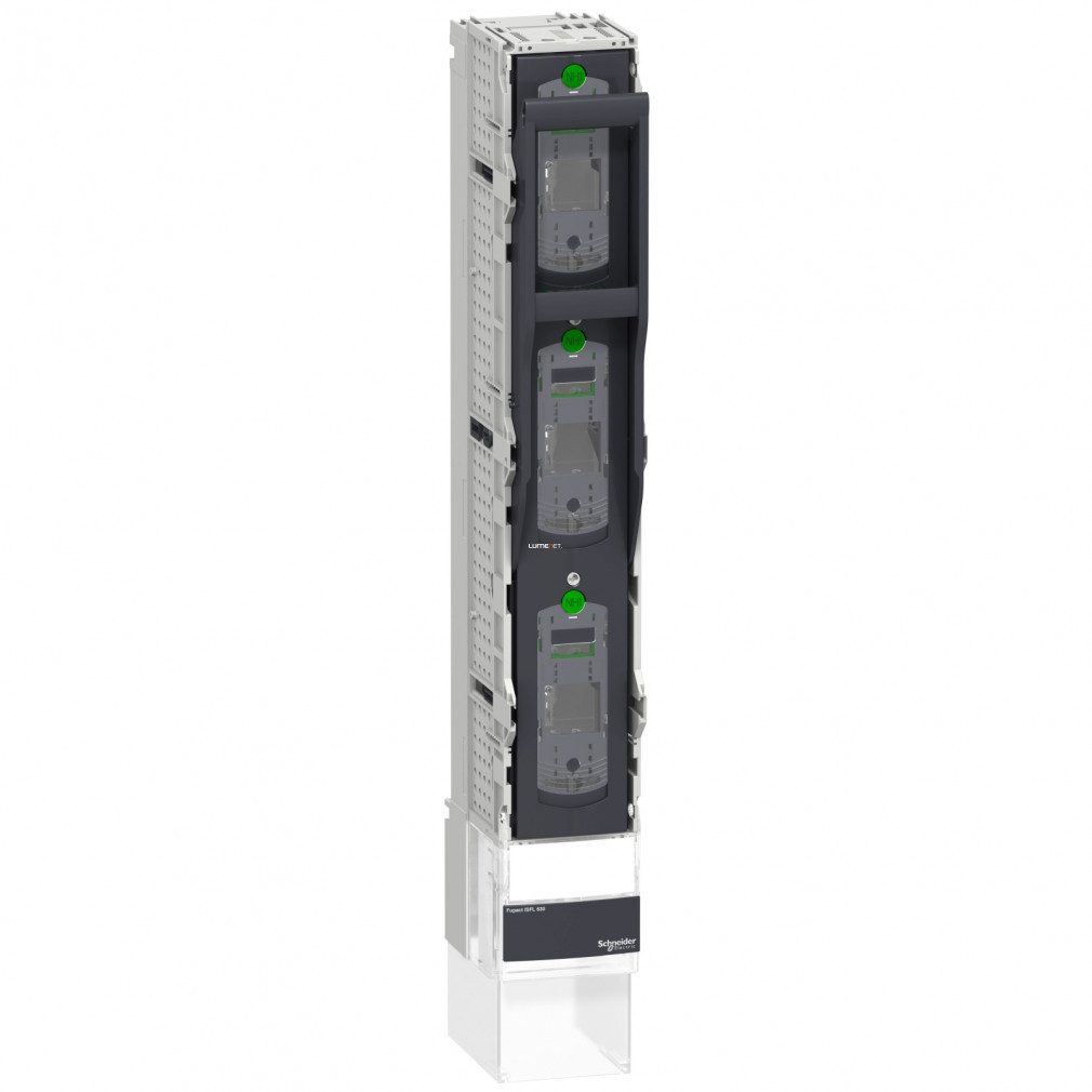 Schneider ISFL400 185 mm cu conexiune colectoare, șurub M12, întrerupător de siguranță (LV480857)