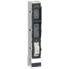   Schneider Electric Fupact - LV480864 - Siguranță electronică ISFL400 cu indicator de stare, siguranță cu întrerupător de deconectare