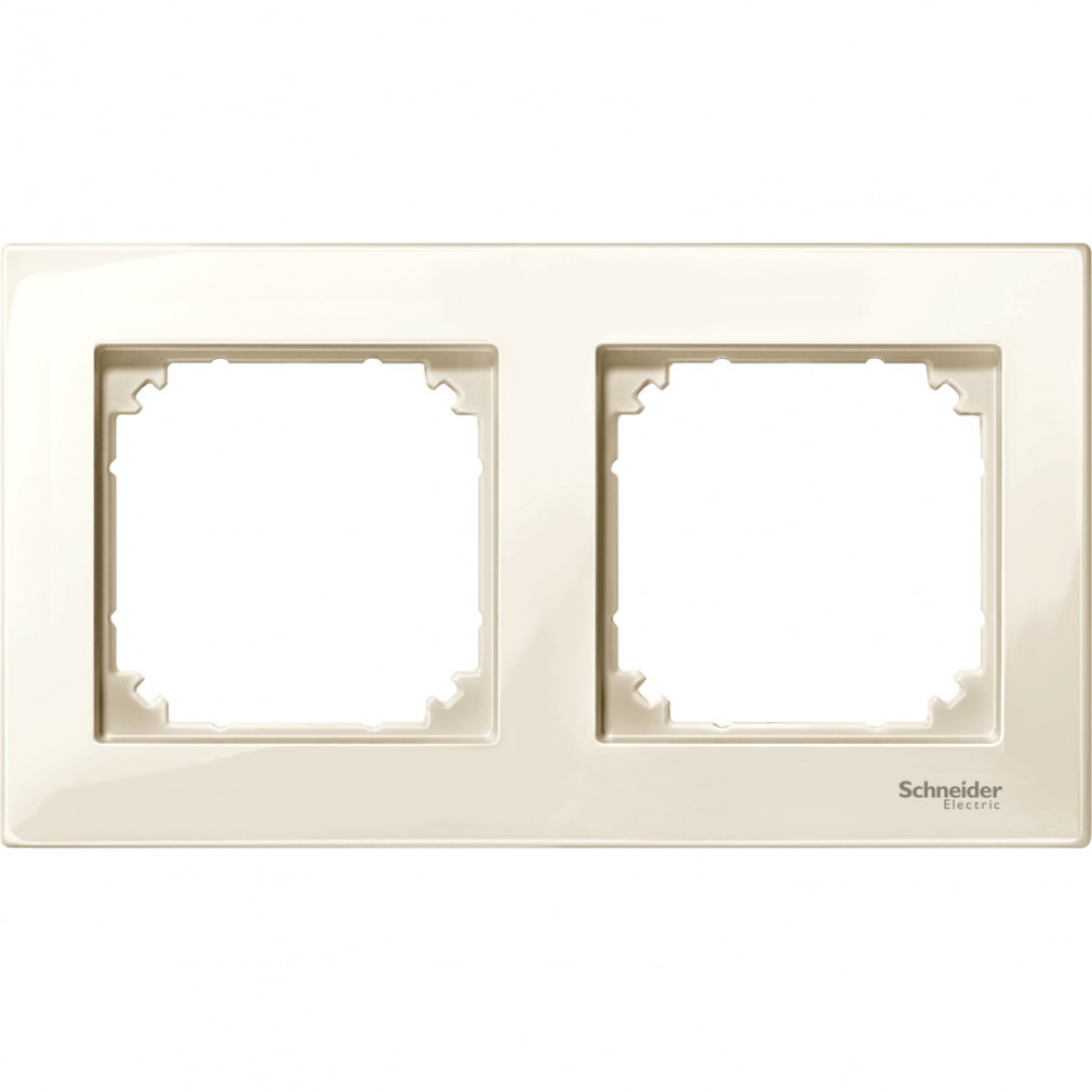 Cadru Schneider Merten M-Plan, 2, crem MTN515244