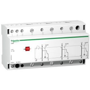   Schneider Electric Acti9 CDS - A9C15913 - contactor de monitorizare a sarcinii, 1 canal/fază, trifazic