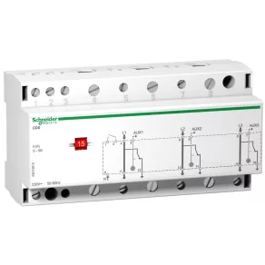   Schneider Electric Acti9 CDS - A9C15913 - contactor cu monitorizare a sarcinii, 1 canal/fază, trifazic