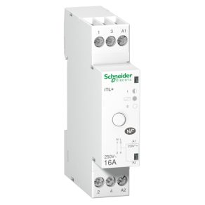  Schneider Electric Acti9 iTL+ A9C15032 iCT+ 16A contactor standard, 1P+N, Uc 230VAC