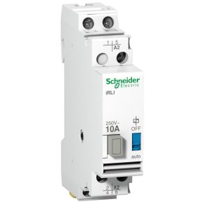   Schneider Electric Acti9 iRLI - A9E15535 releu de comutare, 2P, 10A, Uc 230-240VAC