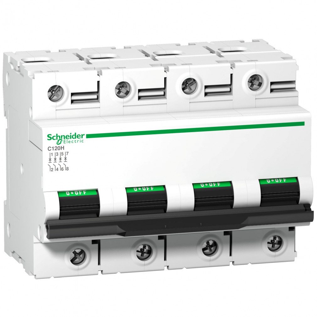Disjunctor Schneider 4P B 63A 15kA C120H ACTI9 (A9N18434)