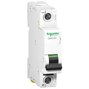   Schneider Electric Acti9 C60H - DC, C60PV - DC - A9N61501 - întrerupător de mică putere, 1P, C, 1A, 250 Vcc
