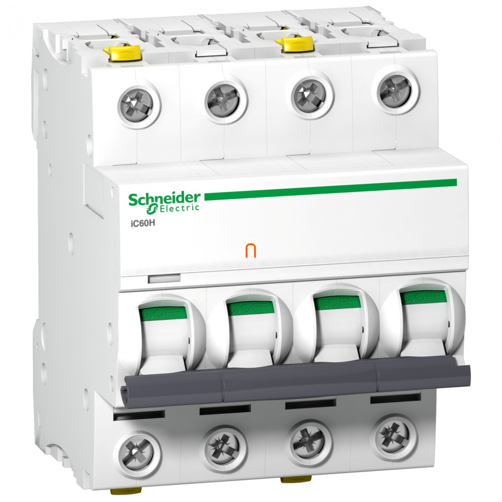 Schneider Întrerupător 4P B 50A 10kA iC60H ACTI9 (A9F06450)