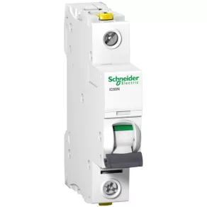   Schneider Electric Acti9 iC60N - A9F04170 - întrerupător de mică putere, 1P, C, 0,5 A