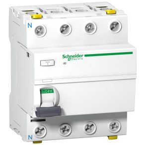   Schneider Electric Acti9 iID - A9Z89463 - THV curent - întrerupător de circuit, clasa A, 4P, 63A, 100mA - G